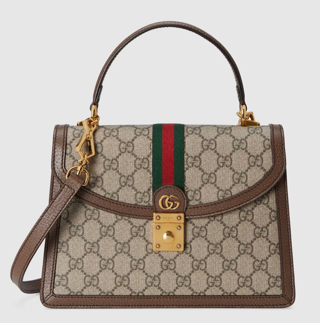 Gucci ophidia medium top handle bag